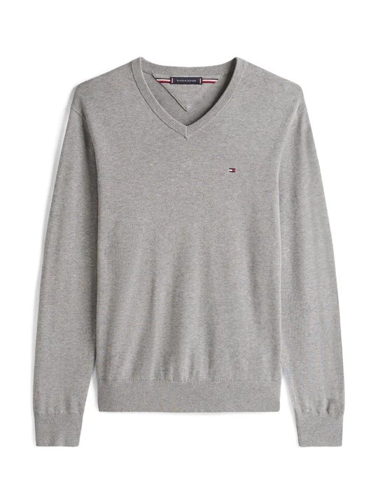 Zdjęcie produktu Sweter Tommy Hilfiger szary melanż