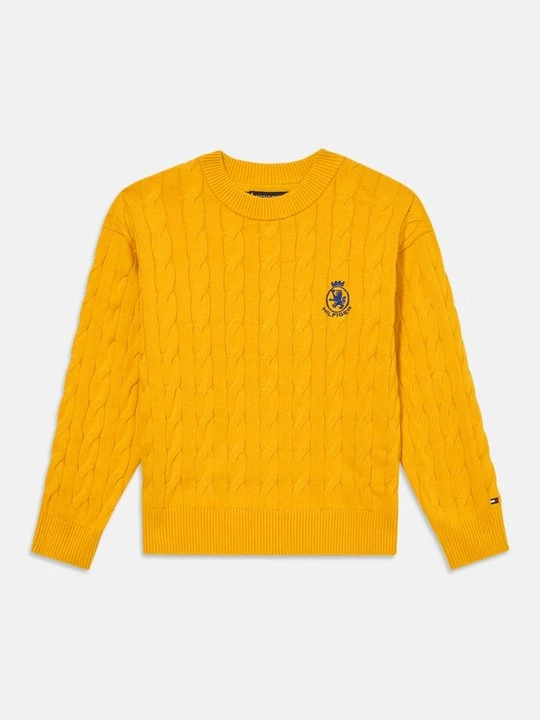 Zdjęcie produktu Sweter Tommy Hilfiger żółty