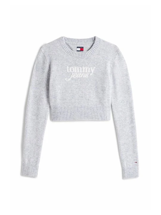 Zdjęcie produktu Sweter Tommy Jeans jasnoszary