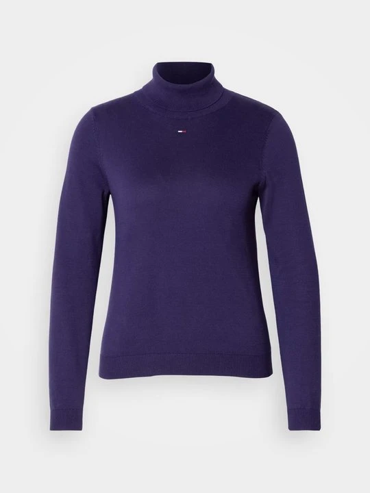 Zdjęcie produktu Sweter Tommy Jeans ciemnoliliowy