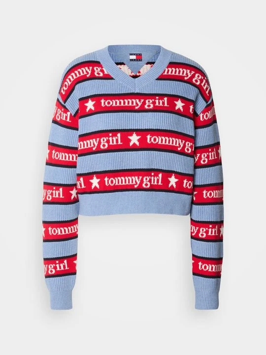Zdjęcie produktu Sweter Tommy Jeans jasnoniebieski