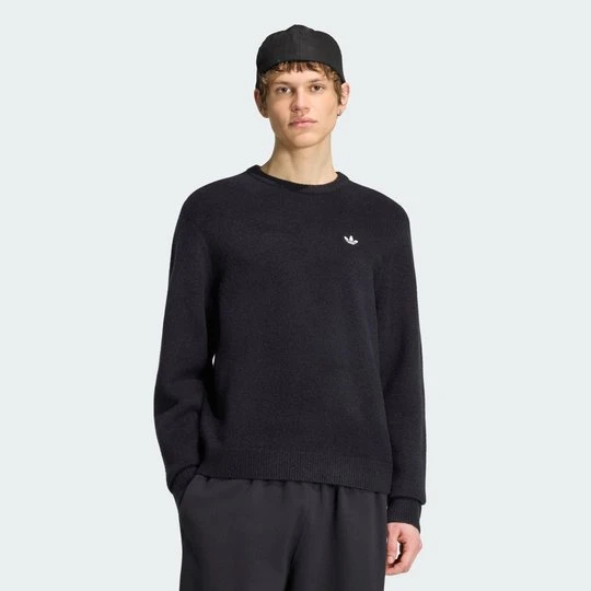 Zdjęcie produktu Sweter Trefoil Essentials Fully Knit Adidas czarny