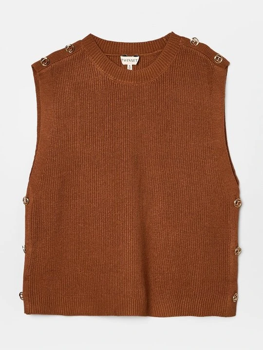 Zdjęcie produktu Sweter TWINSET brązowy