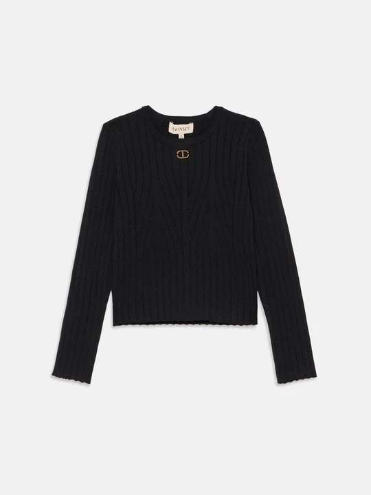 Zdjęcie produktu Sweter TWINSET czarny
