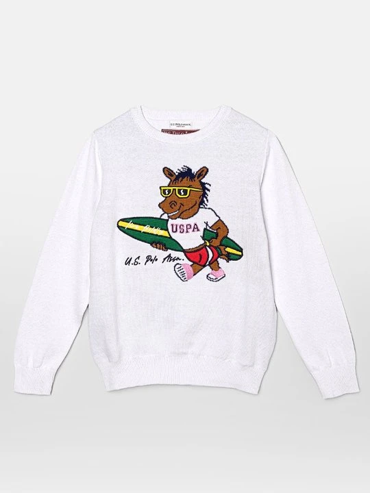 Zdjęcie produktu Sweter U.S. POLO ASSN. biały