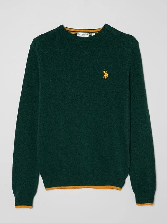 Zdjęcie produktu Sweter U.S. POLO ASSN. ciemnozielony