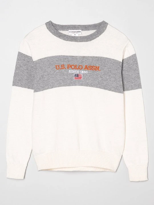 Zdjęcie produktu Sweter U.S. POLO ASSN. mleczny