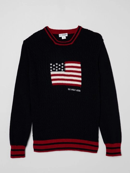 Zdjęcie produktu Sweter U.S. POLO ASSN. niebieski