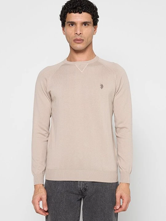 Zdjęcie produktu Sweter U.S. POLO ASSN. beżowy
