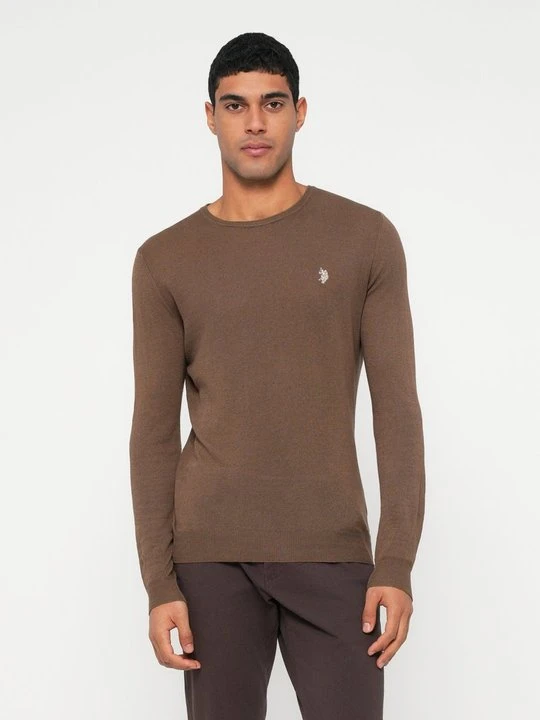 Zdjęcie produktu Sweter U.S. POLO ASSN. brązowy