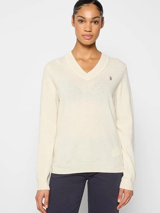 Zdjęcie produktu Sweter U.S. POLO ASSN. mleczny