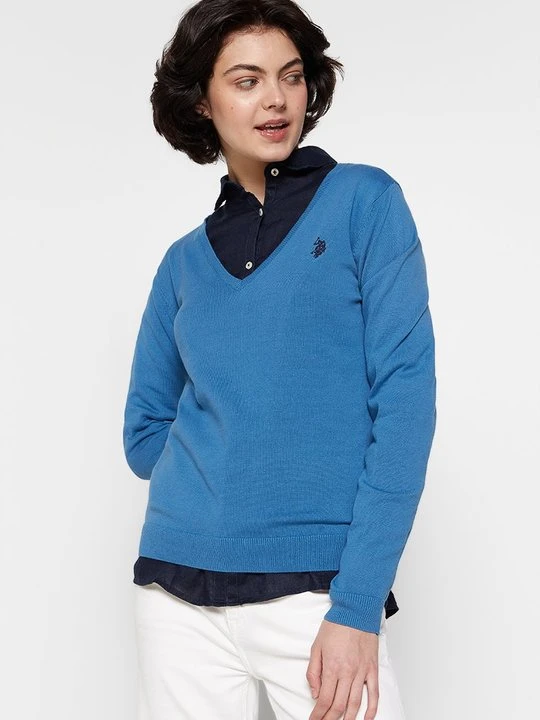 Zdjęcie produktu Sweter U.S. POLO ASSN. niebieski