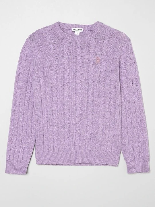 Zdjęcie produktu Sweter U.S. POLO ASSN. liliowy