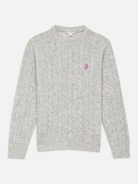 Zdjęcie produktu Sweter U.S. POLO ASSN. jasnoszary