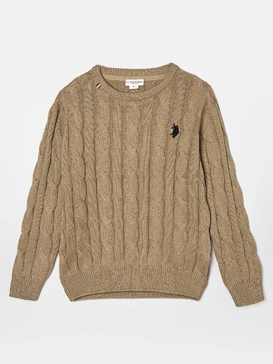 Zdjęcie produktu Sweter U.S. POLO ASSN. szary