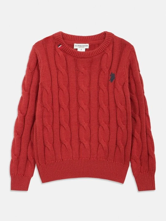 Zdjęcie produktu Sweter U.S. POLO ASSN. czerwony