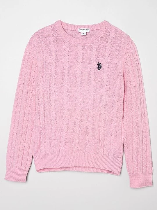 Zdjęcie produktu Sweter U.S. POLO ASSN. jasnoróżowy