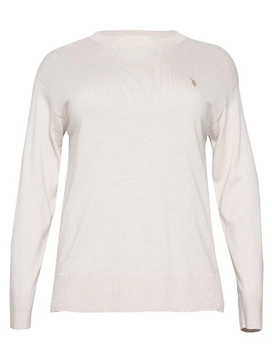 Zdjęcie produktu Sweter U.S. POLO ASSN. beżowy melanż