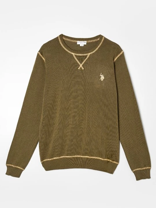 Zdjęcie produktu Sweter U.S. POLO ASSN. oliwkowy