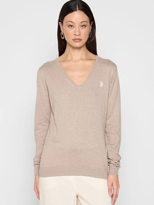 Zdjęcie produktu Sweter U.S. POLO ASSN. beżowy