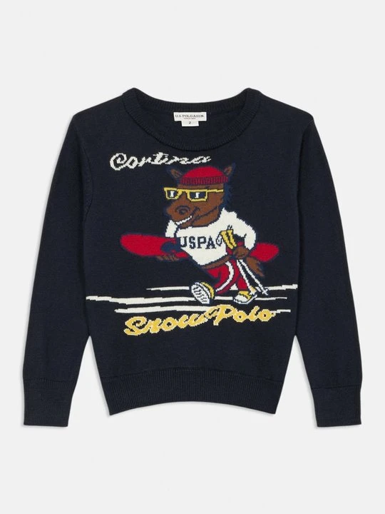 Zdjęcie produktu Sweter U.S. POLO ASSN. granatowy