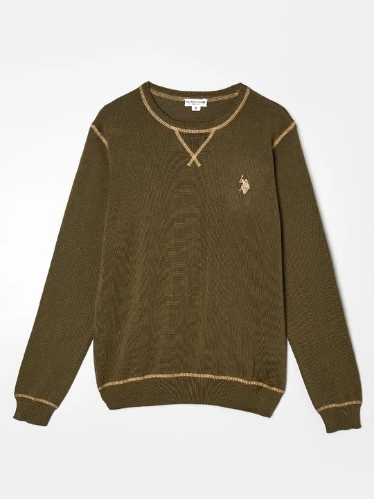 Zdjęcie produktu Sweter U.S. POLO ASSN. oliwkowy