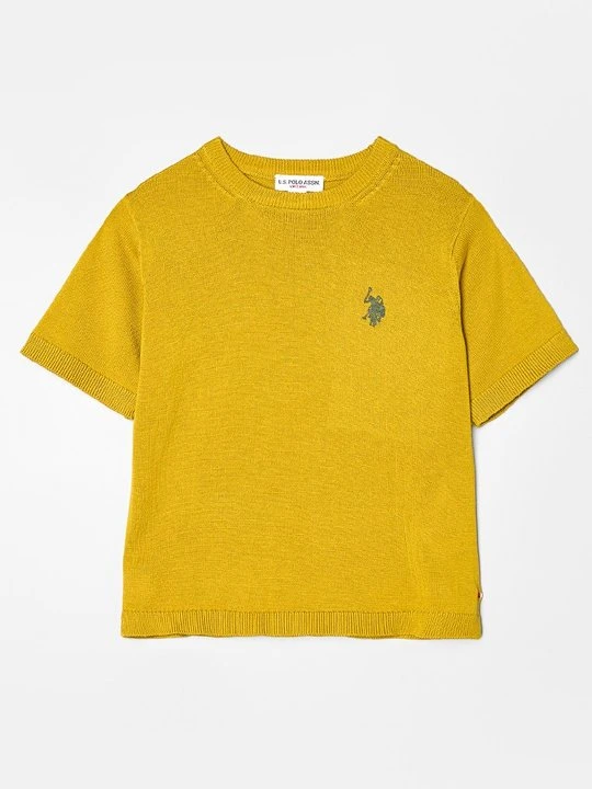 Zdjęcie produktu Sweter U.S. POLO ASSN. musztardowy