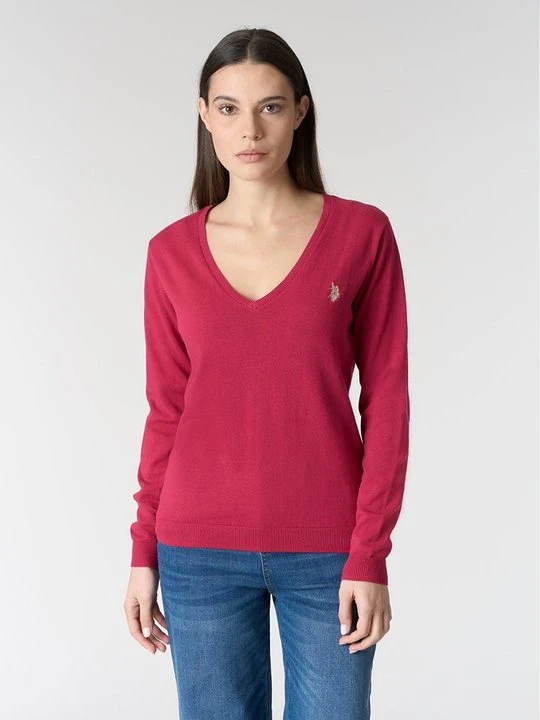 Zdjęcie produktu Sweter U.S. POLO ASSN. czerwony