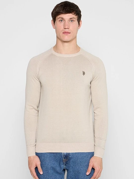 Zdjęcie produktu Sweter U.S. POLO ASSN. beżowy