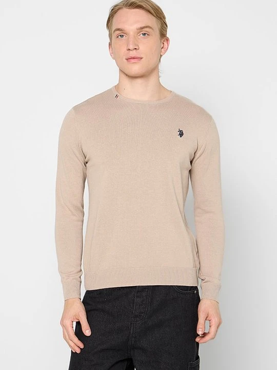 Zdjęcie produktu Sweter U.S. POLO ASSN. beżowy
