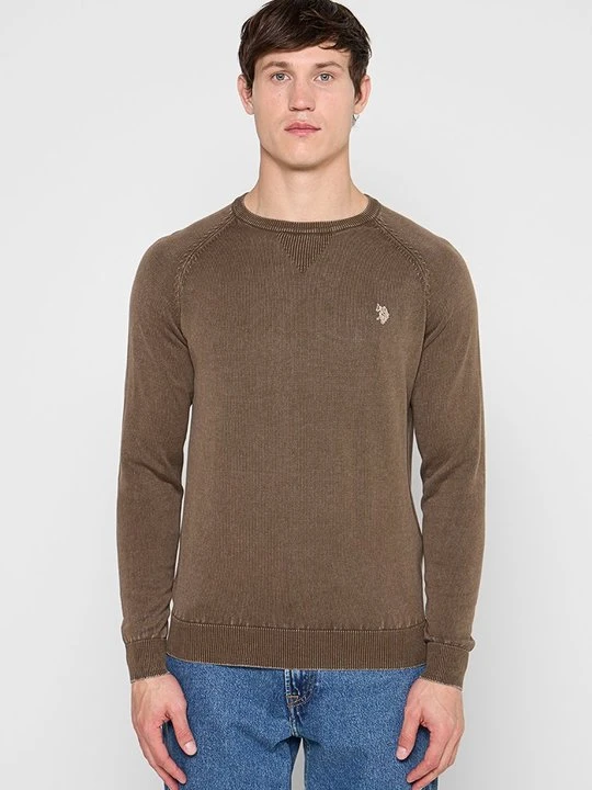 Zdjęcie produktu Sweter U.S. POLO ASSN. brązowy