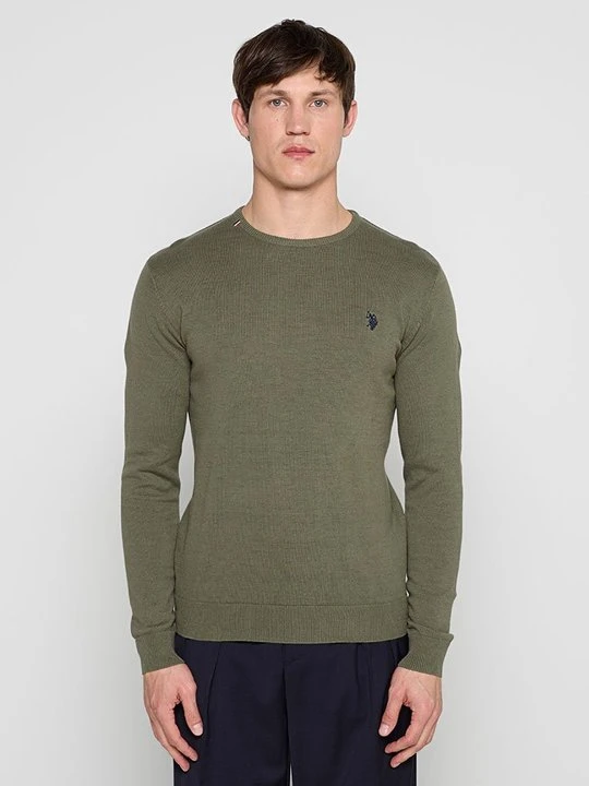 Zdjęcie produktu Sweter U.S. POLO ASSN. ciemnozielony