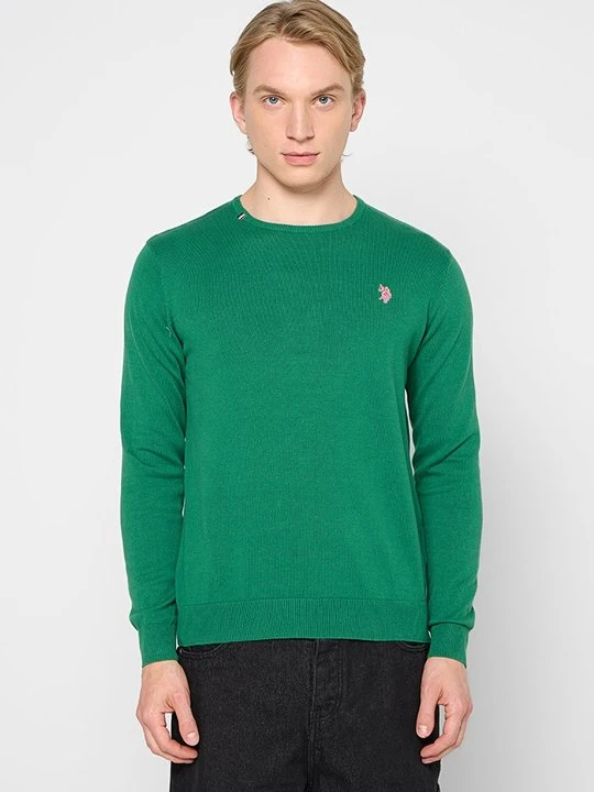 Zdjęcie produktu Sweter U.S. POLO ASSN. ciemnozielony