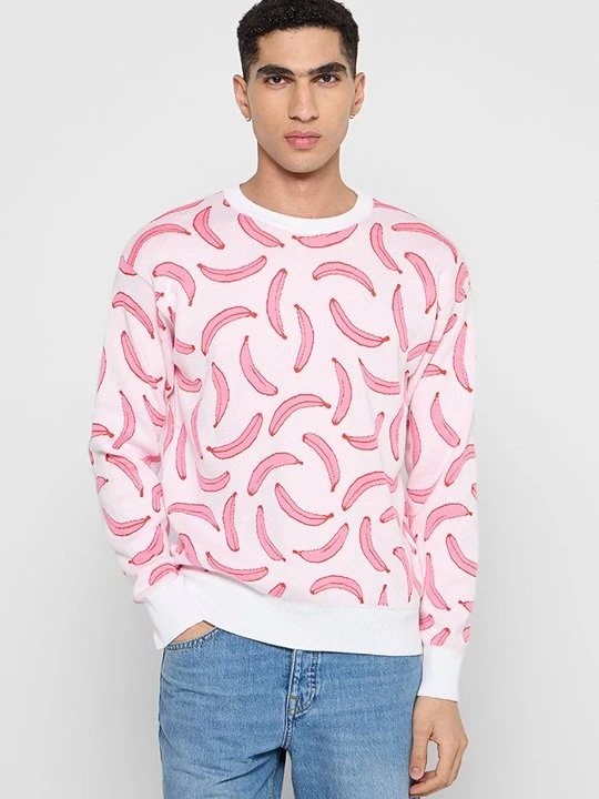 Zdjęcie produktu Sweter United Colors Of Benetton jasnoróżowy