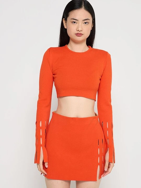 Zdjęcie produktu Sweter United Colors Of Benetton pomarańczowy