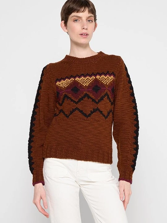 Zdjęcie produktu Sweter Vanessa Bruno brązowy