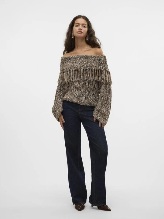 Zdjęcie produktu Sweter Vero Moda koniakowy