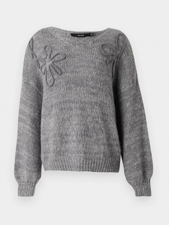 Zdjęcie produktu Sweter Vero Moda szary melanż