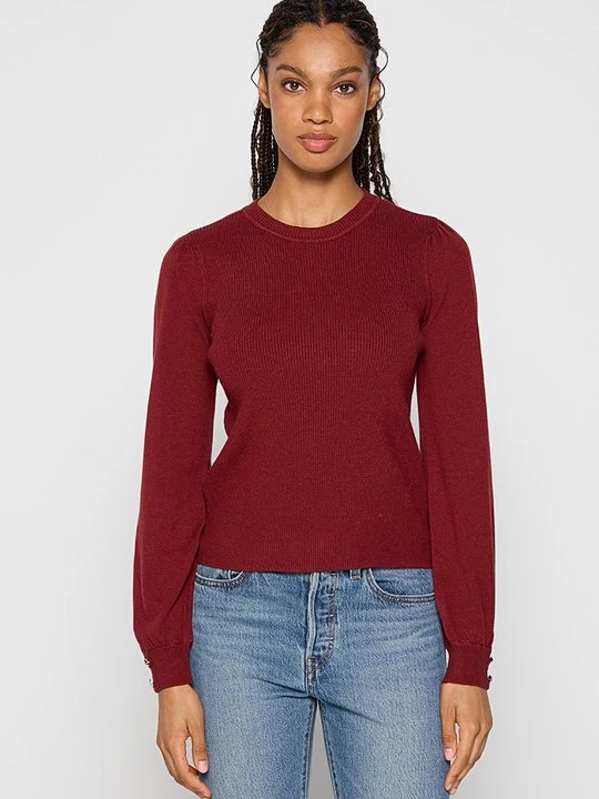 Zdjęcie produktu Sweter Vero Moda bordowy