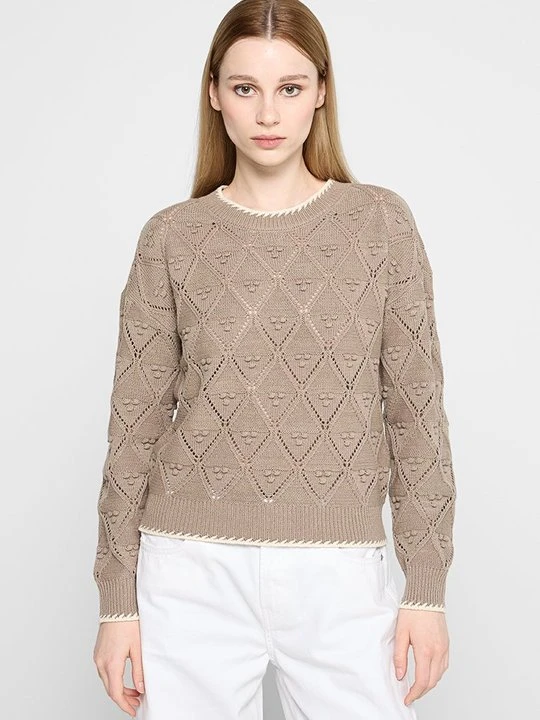 Zdjęcie produktu Sweter Vero Moda taupe