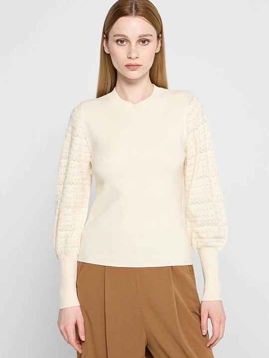 Zdjęcie produktu Sweter Vero Moda mleczny