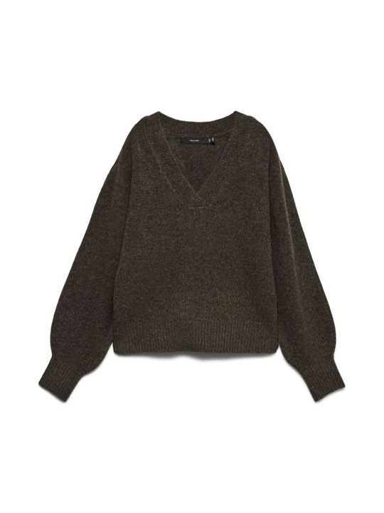 Zdjęcie produktu Sweter Vero Moda ciemnobrązowy