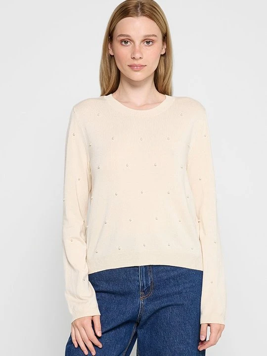 Zdjęcie produktu Sweter Vero Moda beżowy