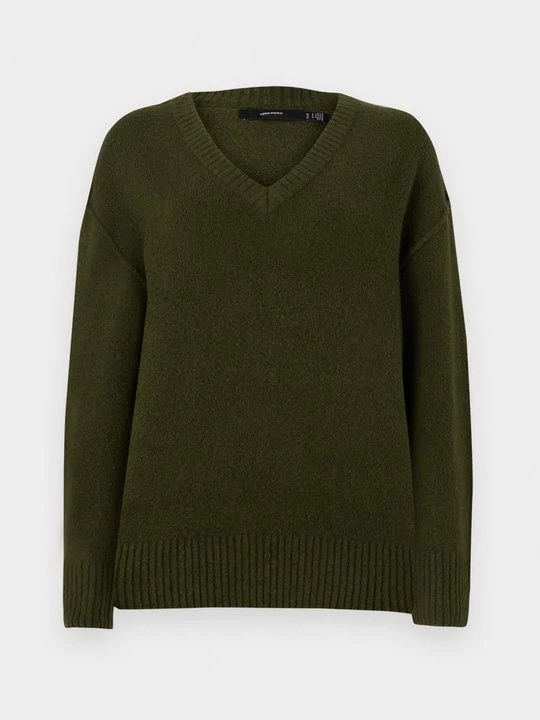 Zdjęcie produktu Sweter Vero Moda ciemnozielony melanż