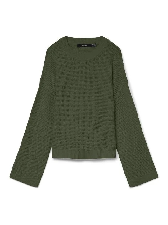Zdjęcie produktu Sweter Vero Moda ciemnozielony