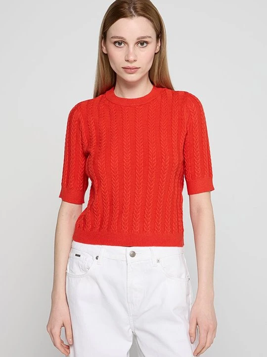 Zdjęcie produktu Sweter Vero Moda czerwony