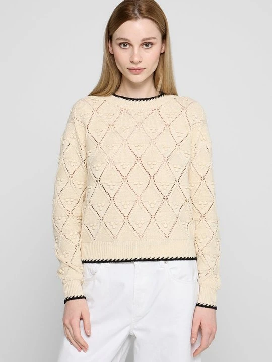 Zdjęcie produktu Sweter Vero Moda beżowy