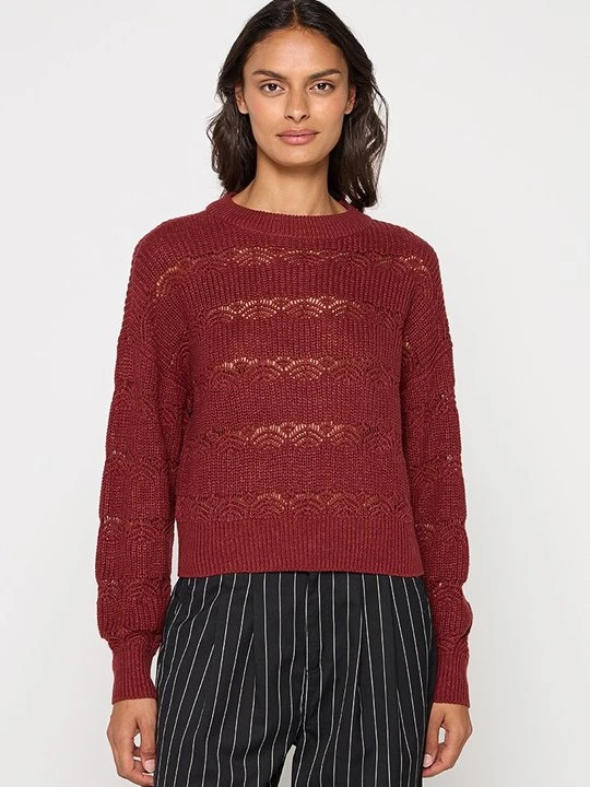 Zdjęcie produktu Sweter Vero Moda bordowy