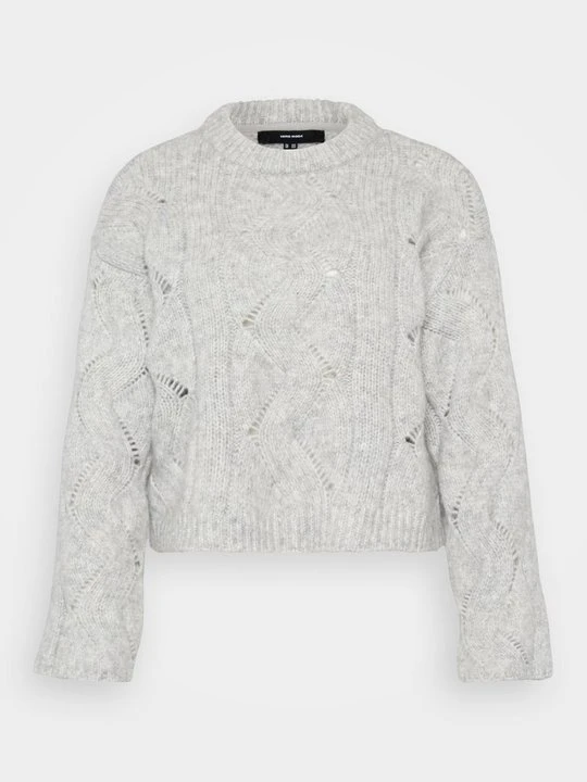 Zdjęcie produktu Sweter Vero Moda jasnoszary melanż