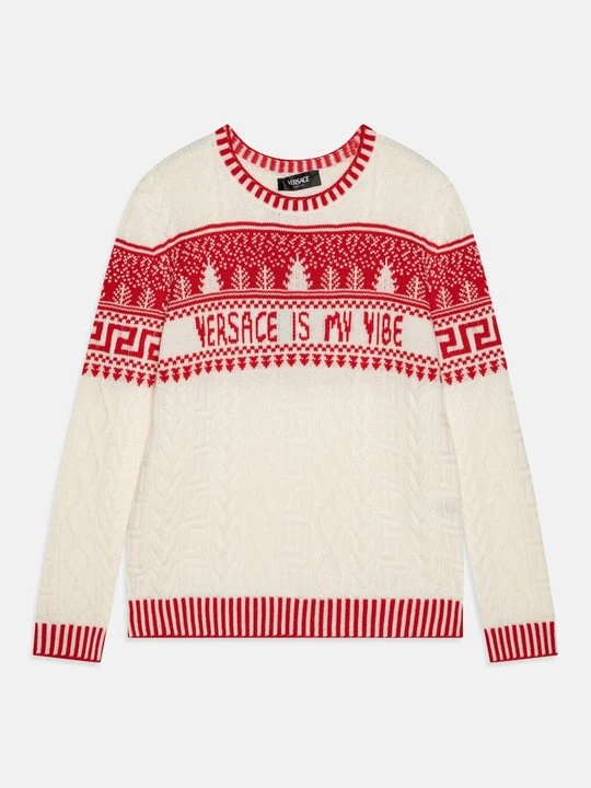 Zdjęcie produktu Sweter Versace beżowy